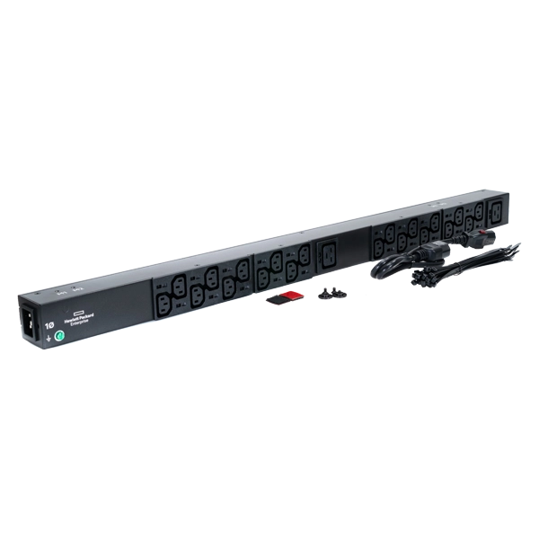 HPE G2 Basic 3.6kVA/IEC C20 Detachable 16A/100-240V Outlets (20) C13 (2) C19/Vertical WW PDU