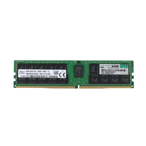 HPE Synergy 64GB (1x64GB) Dual Rank x4 DDR4-2933 CAS-21-21-21 Registered Smart Memory Kit