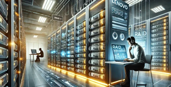 راهنمای جامع پیکربندی استوریج لنوو تامین تجهیزات مراکز داده آرمان