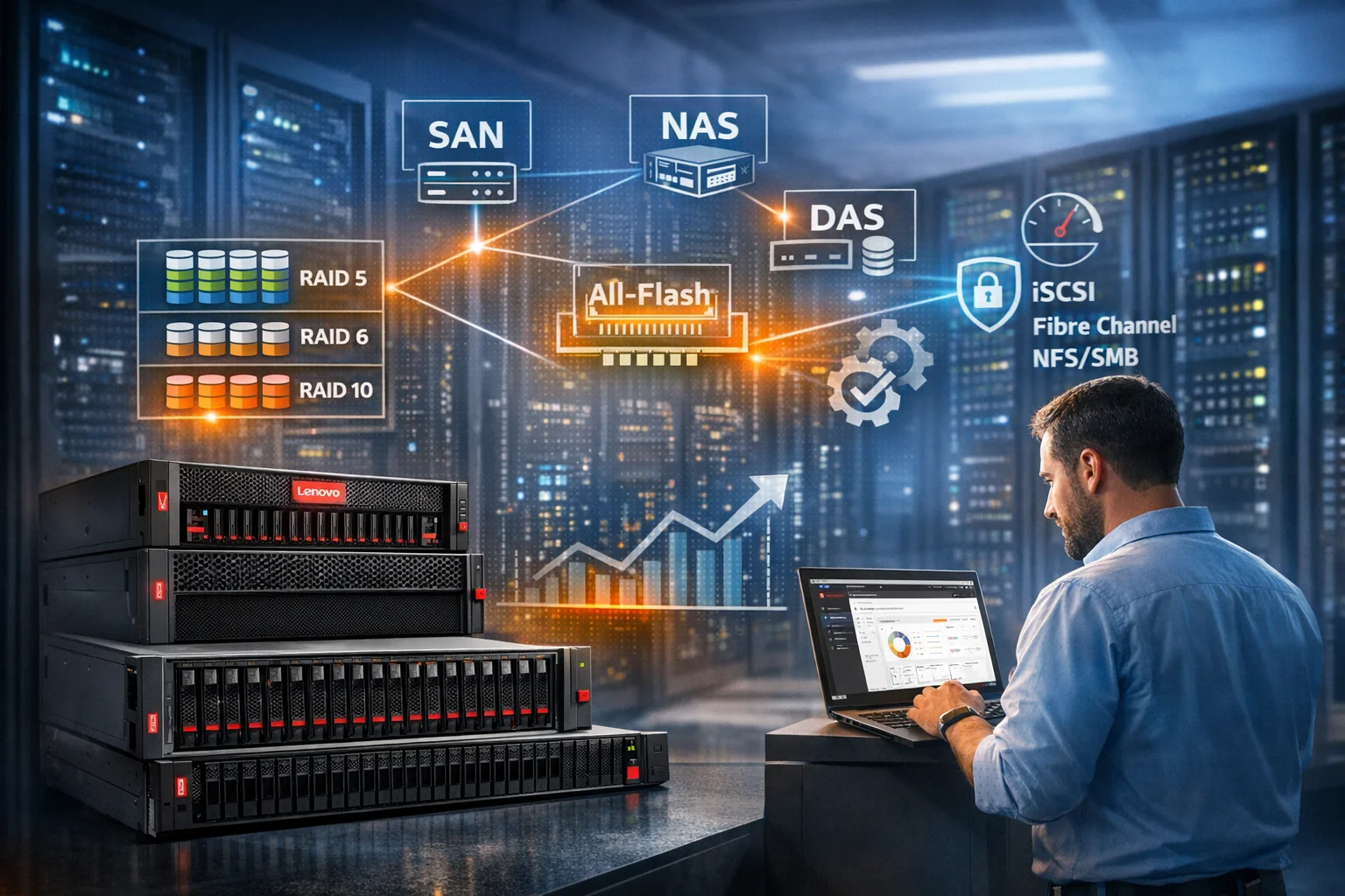 راهنمای جامع پیکربندی استوریج لنوو Lenovo Storage 2 راهنمای جامع پیکربندی استوریج لنوو Lenovo Storage