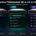 مقایسه سرورهای Lenovo ThinkSystem V2، V3 و V4
