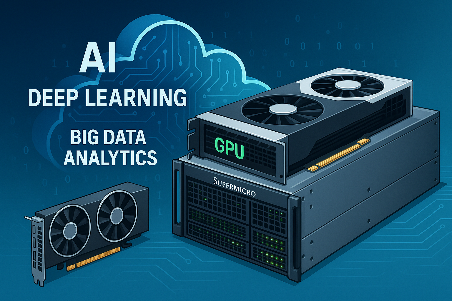 GPU در سرور سوپرمیکرو قدرت یادگیری عمیق و تحلیل داده 1 GPU در سرور سوپرمیکرو قدرت یادگیری عمیق و تحلیل داده