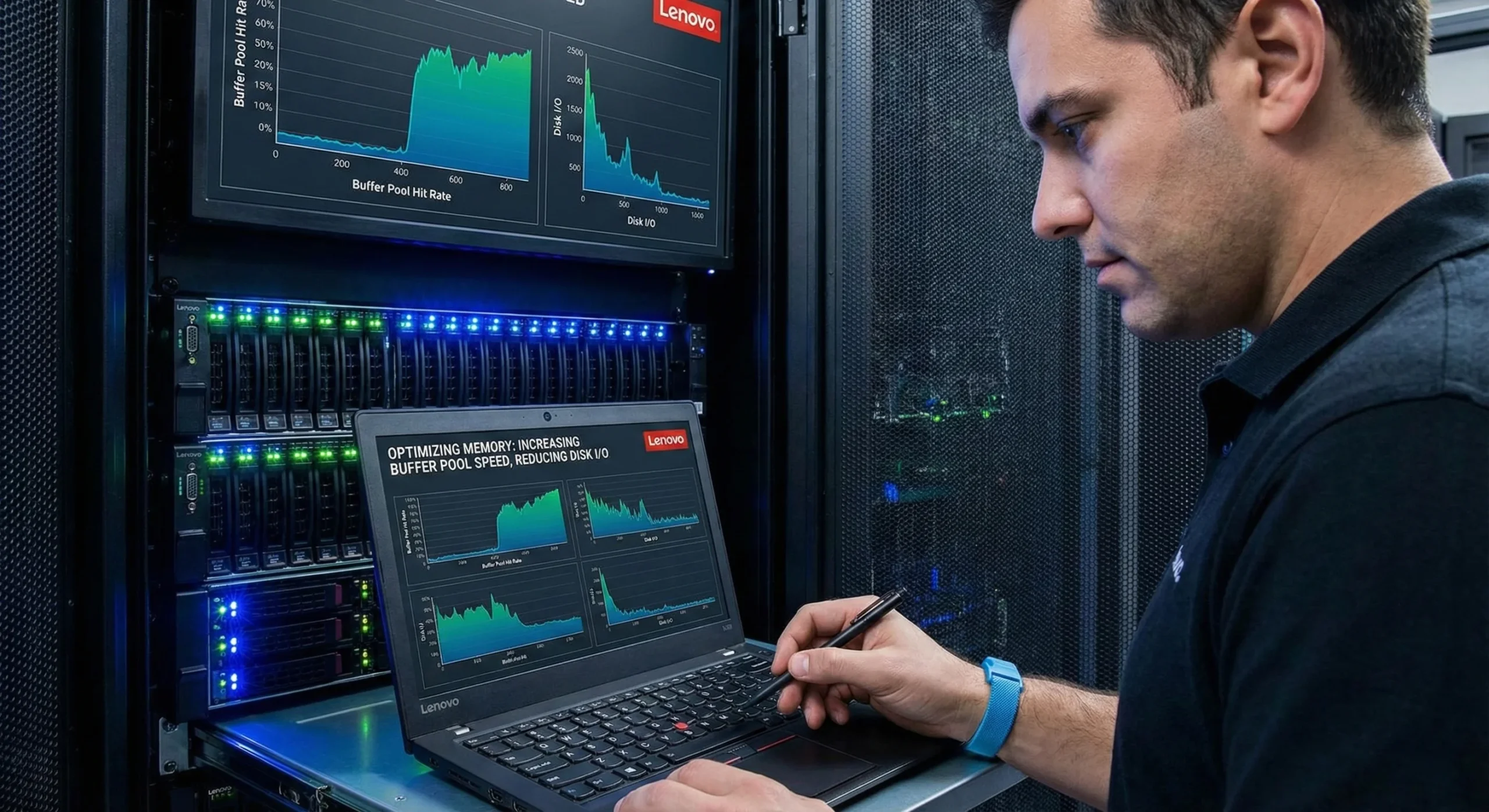 بهینه سازی سرورهای لنوو