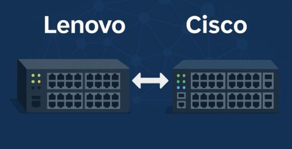 مقایسه سوئیچ_های شبکه Lenovo و Cisco برای مراکز داده متوسط