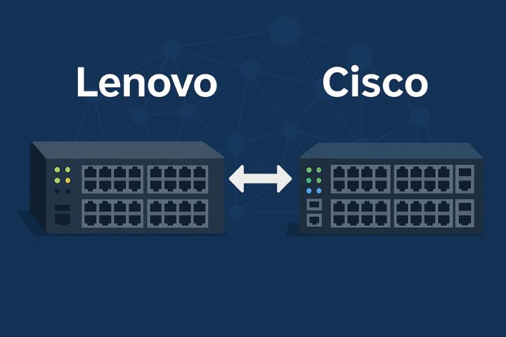 مقایسه سوئیچ_های شبکه Lenovo و Cisco برای مراکز داده متوسط