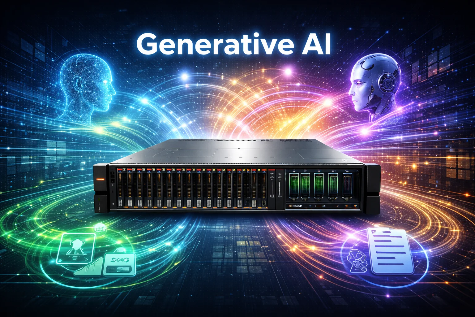 استفاده از سرور SR650 V3 برای استقرار و مقیاس&zwnj; پذیری سیستم&zwnj;های Generative AI