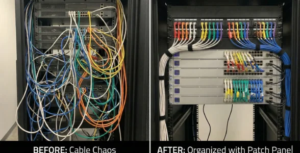 اهمیت پچ‌پنل‌ها و نحوه انتخاب آن‌ها برای اتاق سرور