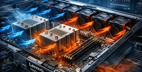 سیستم کولینگ سرور Lenovo ThinkSystem SR650 V3