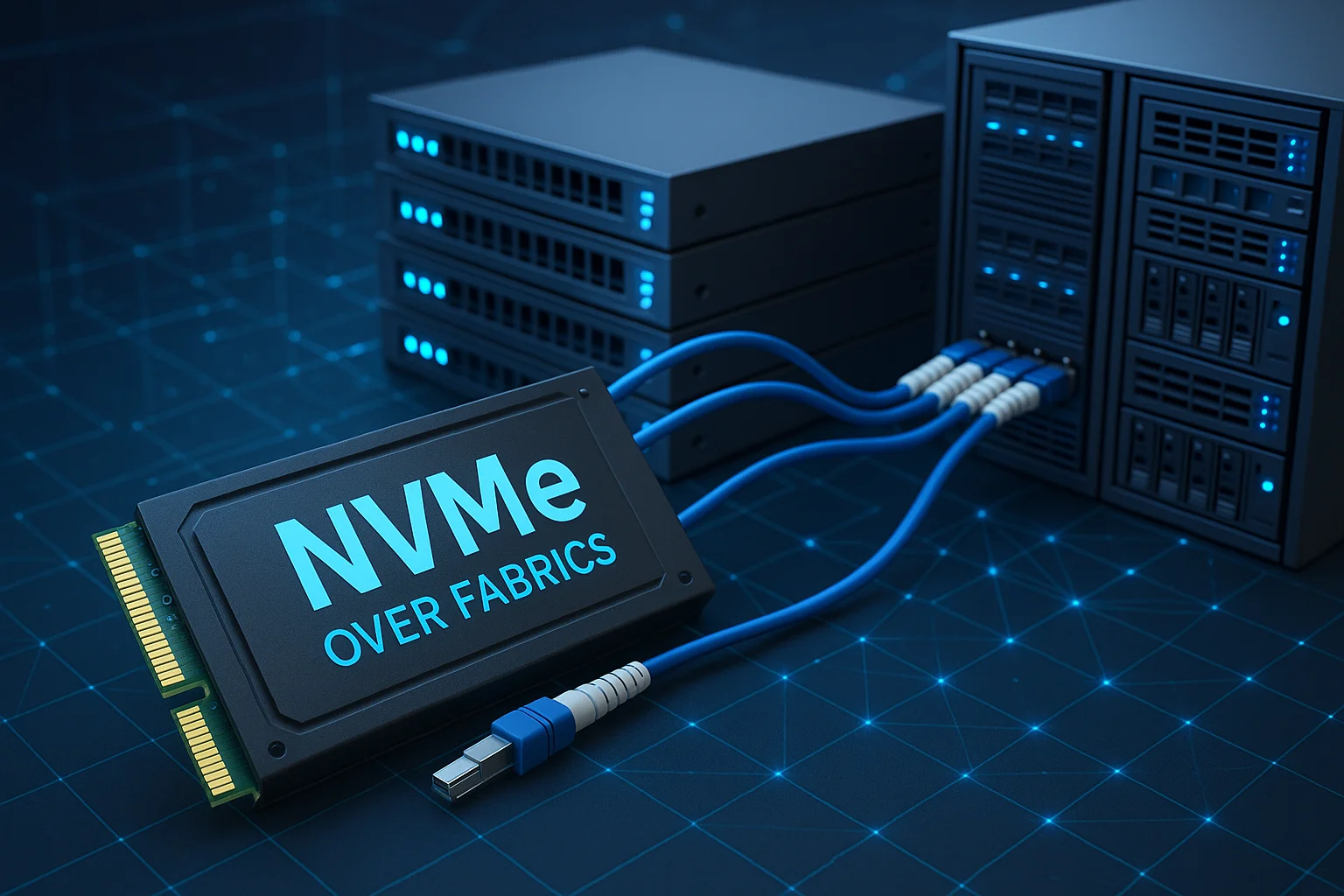 NVMe over Fabrics انتقال داده پرسرعت در مراکز داد