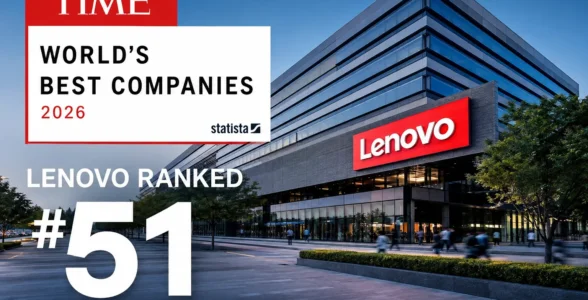 Lenovo در رتبه ۵۱ فهرست برترین شرکت‌های جهان در سال ۲۰۲۶